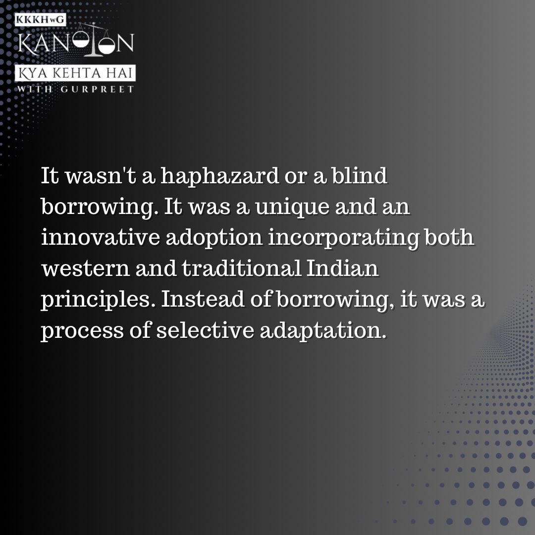 Is the Constitution of India a bag of borrowings? 🇮🇳 

Swipe to explore more on it. 

#Constitution #IndianLaw #LegalHistory #Borrowings #Influences #CulturalHeritage #DiverseOrigins #LegalScholarship #NationBuilding #TrendingTopics #kanoonkyakehtahaiwithgurpreet