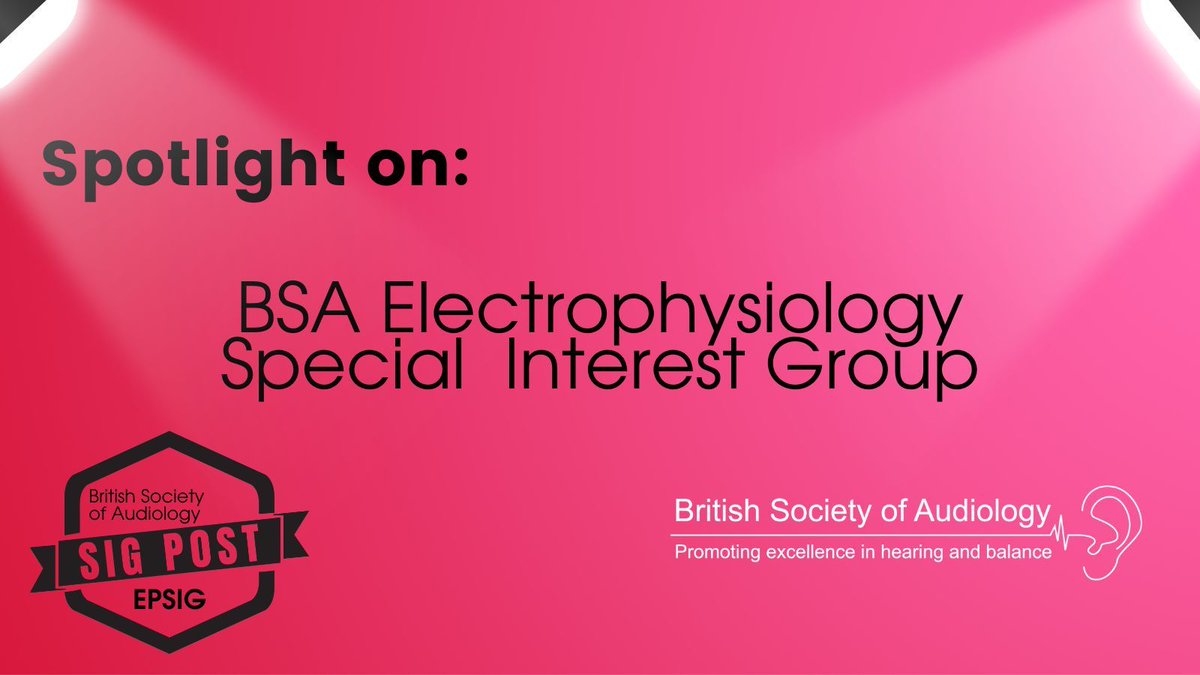 Spotlight on: BSA #Electrophysiology Special Interest Group (EPSIG)

The #PaediatricHearing Services Improvement Programme, steered by NHS England, is well underway and the EPSIG is well represented in its meetings. Read the full spotlight 👉 buff.ly/49TxQOI

#Hearing