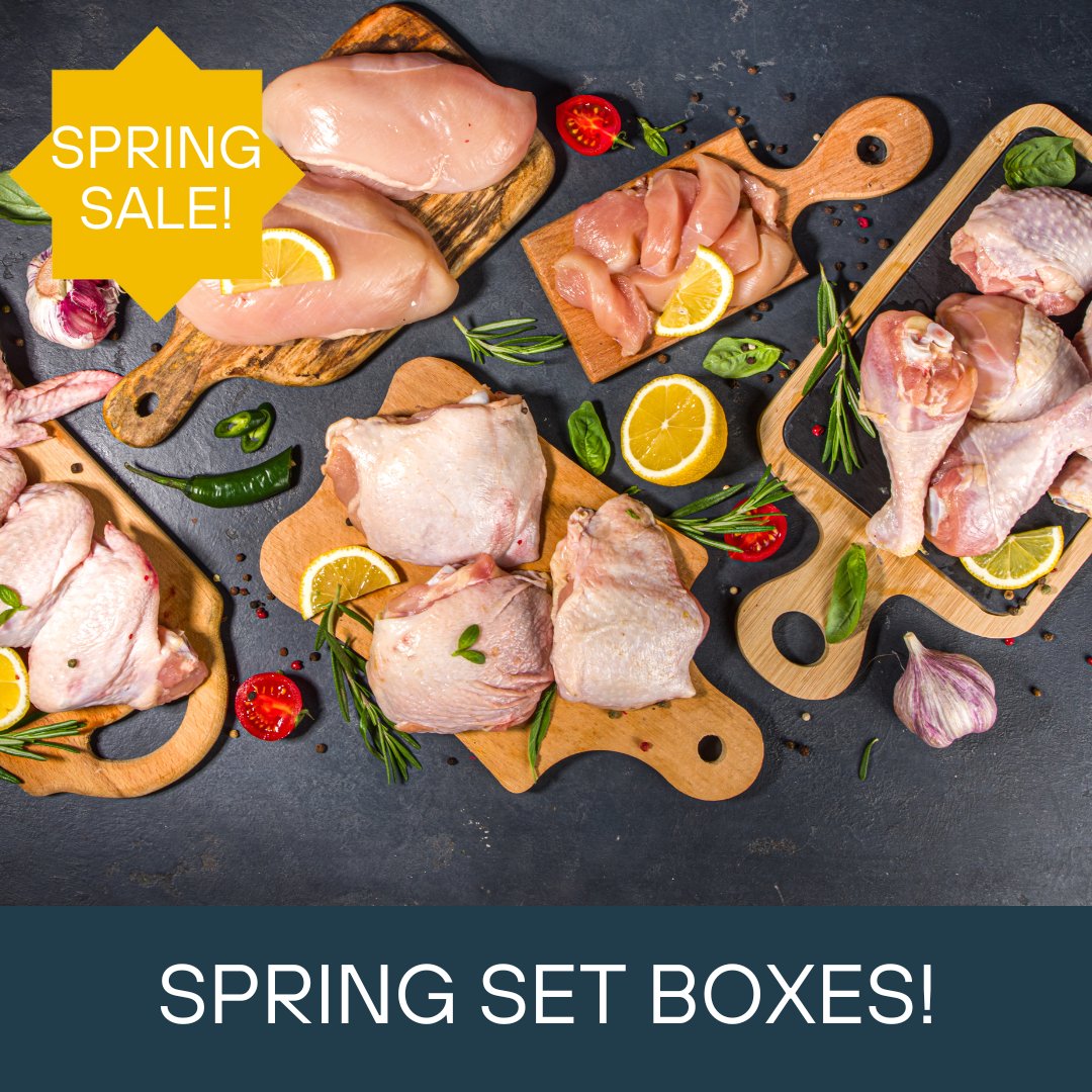 IamHalalUK's tweet image. Spring into delicious meats with our I Am Halal meat boxes! 🌼 From succulent cuts to premium selections, we've got everything you need to elevate your dining experience. Shop now and savour the flavours of the season! 

#IAmHalal #MeatBoxes #DeliciousMeals