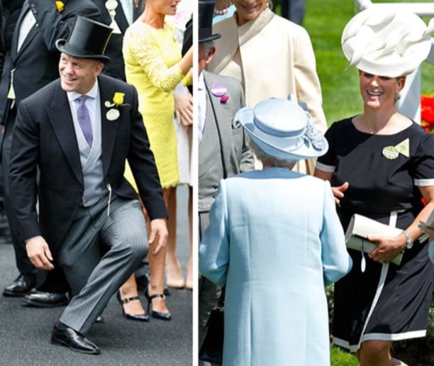 That time Mike Tindall mockingly performed a curtsey at Ascot, with the Queen nearby. He clearly thought it was funny. Same bloke who admitted he once “slutdropped” infront of his mother-in-law. Classy.