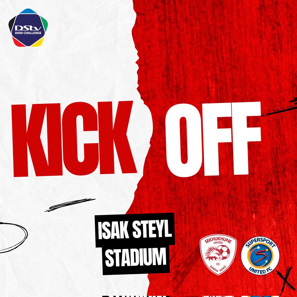 We're underway from Isak Steyl Stadium. 🦔🦔🦔 #Adibahlabe #DStvDiskiChallenge #Asidlali #GcwalaNgeNewGeneration