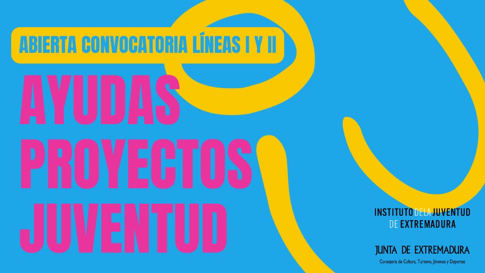 El Instituto de la Juventud destina 600.000 euros a proyectos dirigidos a la población joven en Extremadura. 🔗 juntaex.es/w/el-instituto…