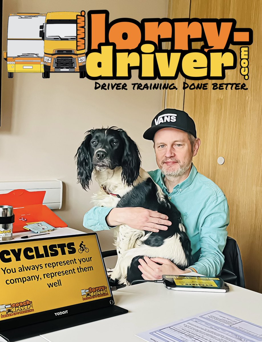 Todays in person Driver CPC in Lampeter is Vulnerable Road Users / Emergency Aid with Mr Peabody and some twat in a hat. lorry-driver.com #DriverCPC #DriverTraining #Lorry #Truck #Transport #Logistics #Haulage #Coach #Bus #Travel #LorryDriver #TruckDriver #Trucker