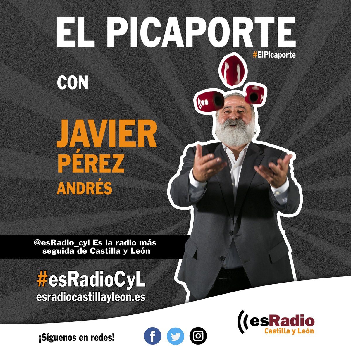 📻 Escucha ahora #ElPicaporte con @JavierPerezARGI desde las 12:05h. en #esRadioCyL. 🎙 Gastronomía, enoturismo, alimentación y cultura de #CyL. 📱 App esRadio ➡ CyL 🖥 esradiocastillayleon.es/castilla-y-leo… 📺 TDT ➡ #esRadioCyL