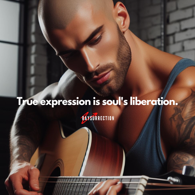 True expression is soul's liberation.
 #TrueExpression #SoulLiberation #AuthenticSelf #InnerPeace #MindfulLiving #SelfDiscovery #EmbraceYourself #SpiritualJourney #FindYourVoice #BeYourTrueSelf