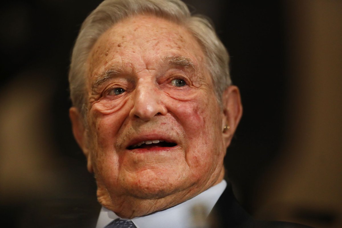 Mornin y'all! My A-Hole of the day is George Soros American n Jew hater. This A-Hole funds the chaos in our colleges n cities. His assets should be frozen. He should be banned from America as he is banned from other countries. He has blood on his hands from Nazi Germany to now!