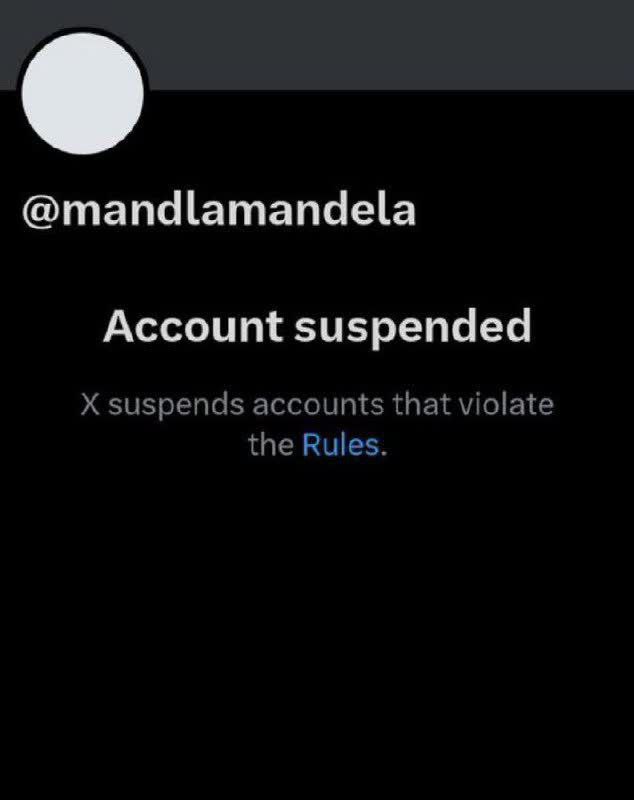 Tidak ada kebebasan berpendapat di Amerika Twitter telah menangguhkan akun cucu Nelson Mandela karena dia sedang dalam perjalanan ke Gaza bersama Freedom Aid Fleet.