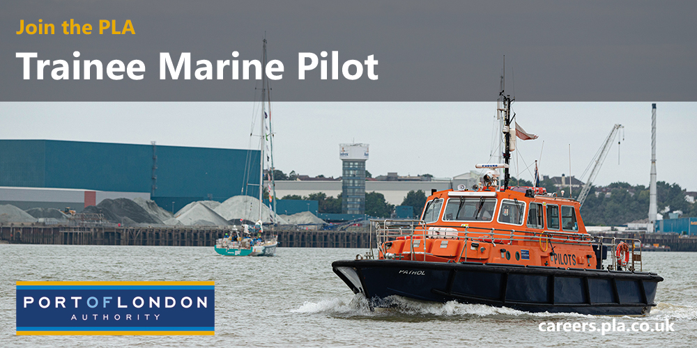 Join the PLA: We're seeking maritime professionals to join our team of over 100 Pilots. Apply ➡️ hubs.la/Q02s-sJq0 #RiverThames #ThamesEstuary #London #Kent #Essex #MaritimeCareers #MaritimeJobs #PortofLondon