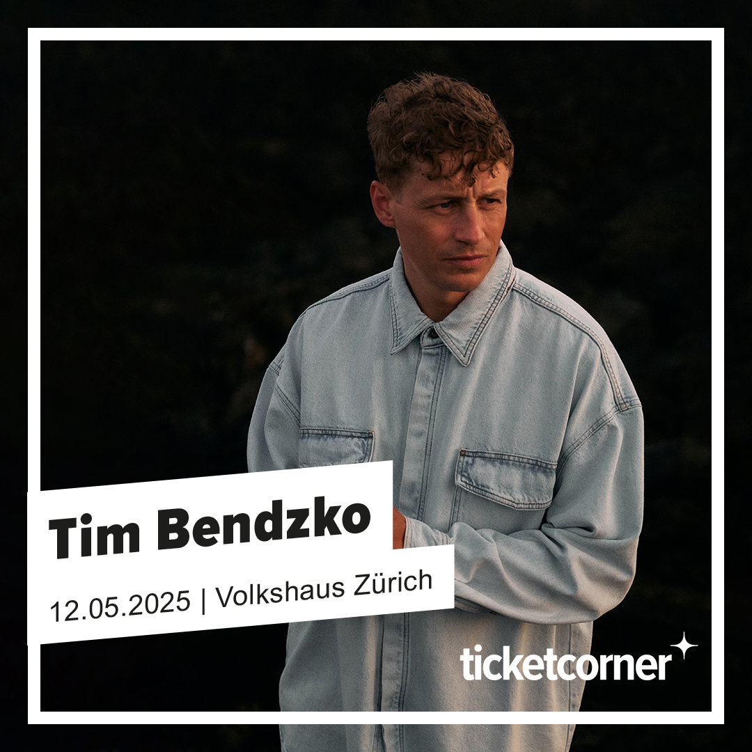 Vor über zehn Jahren hat Tim Bendzko mit dem Hit «Nur noch kurz die Welt retten» positive Vibes verbreitet. Nun kommt er live ins Volkshaus Zürich! 🎤🔥 🎟️ Tickets gibt's hier: brnw.ch/timbendzko2024…