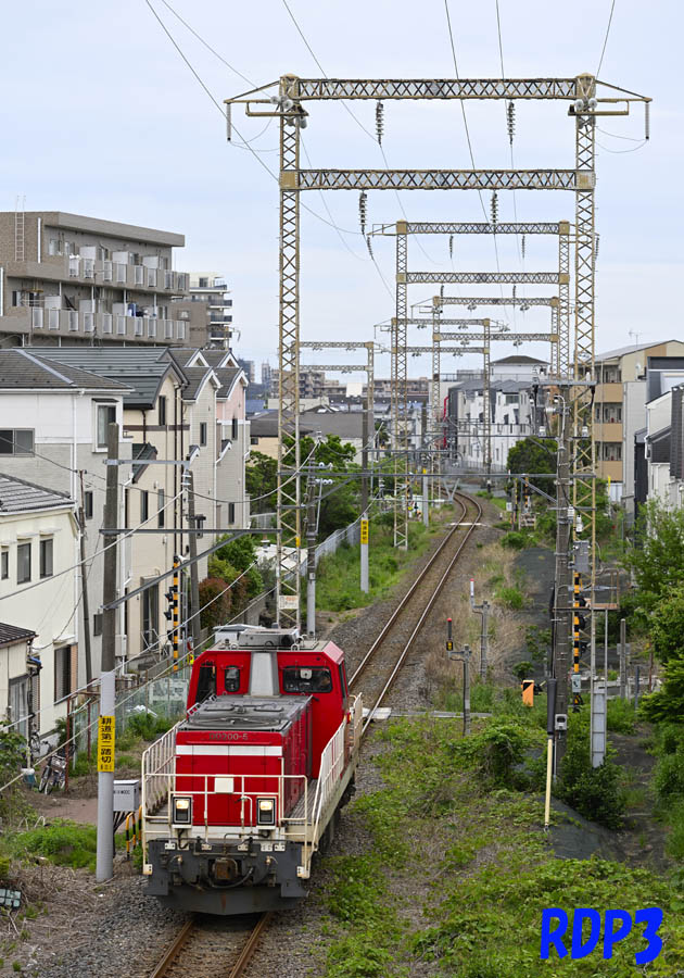 Rdp310Rdp3's tweet image. 久しぶりに新金線で貨物撮影。

台車返却みたいなフレームライナー1094とDD200返却の（8080）。