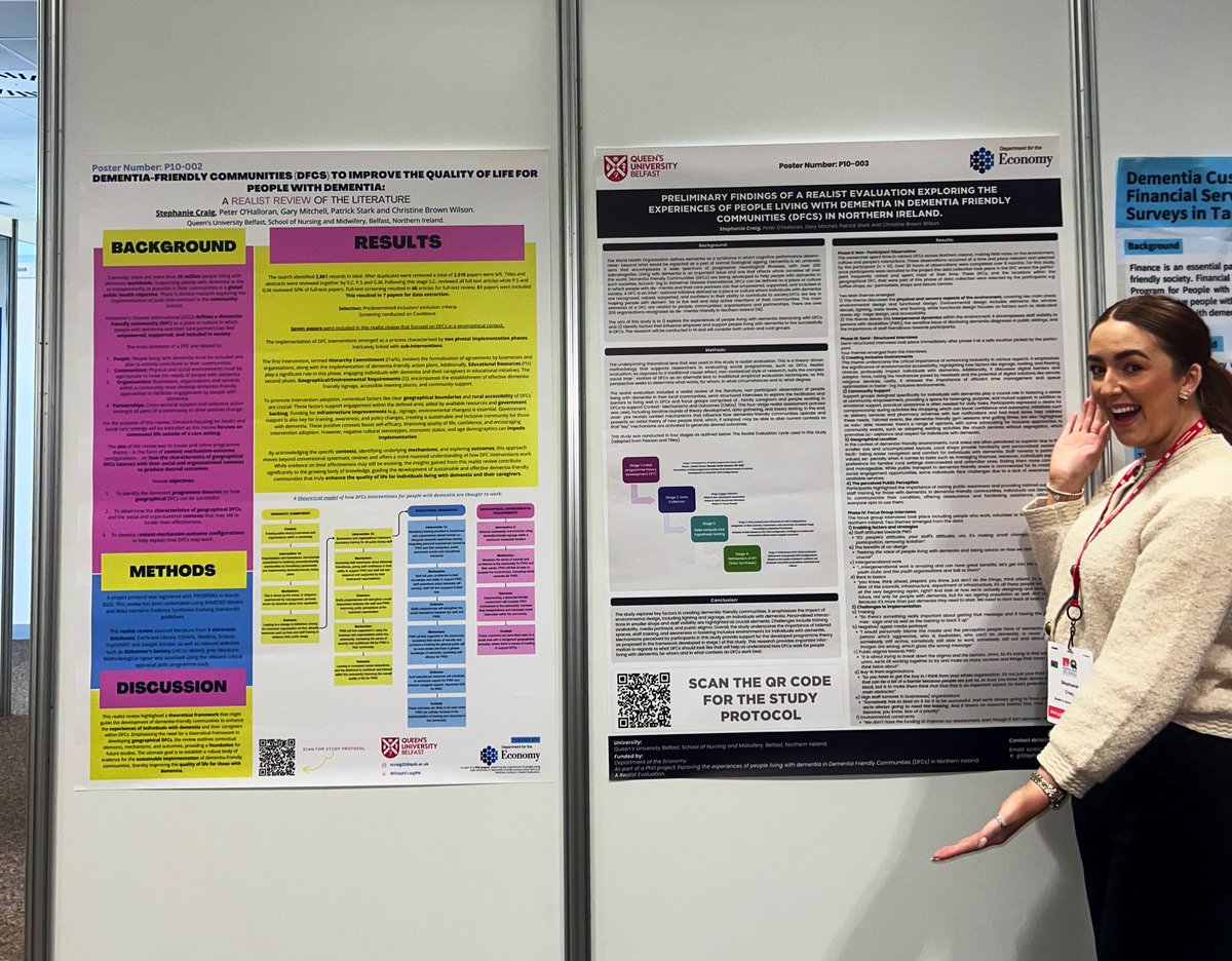 A fantastic 3 days at @AlzDisInt 2024 #Conference in Krakòw🤩 I was #delighted to be able to share some my #PhD results and dementiagame.com with this #international audience✨ #ADI2024