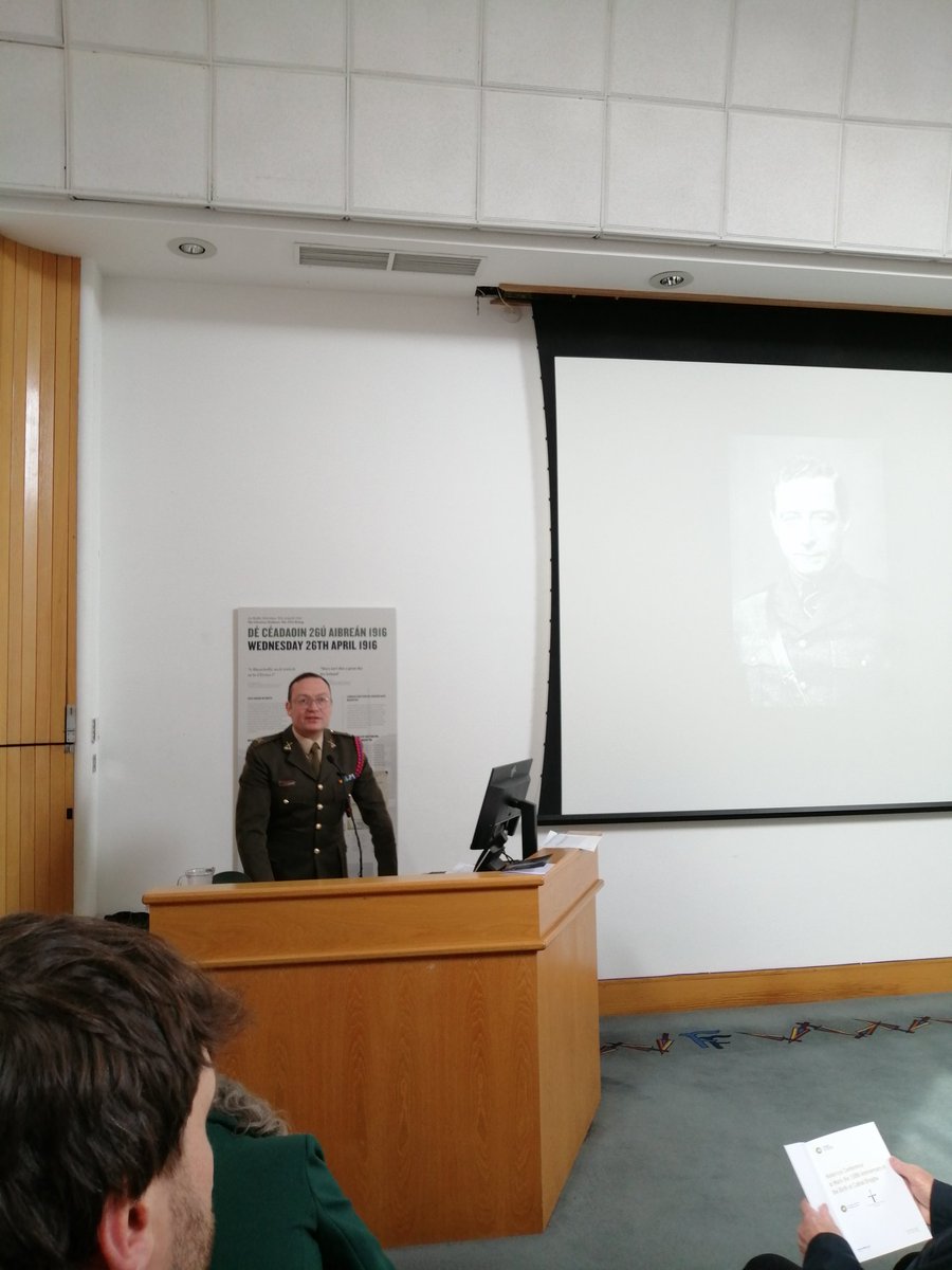 Great turnout for our conference marking the 150th anniversary of the birth of Cathal Brugha. Many thanks to @MilHistSocIre & @dfarchives for their support in organising the conference. Looking forward to hearing talks from @gerry_shannon, @CaitWhite19 & many others