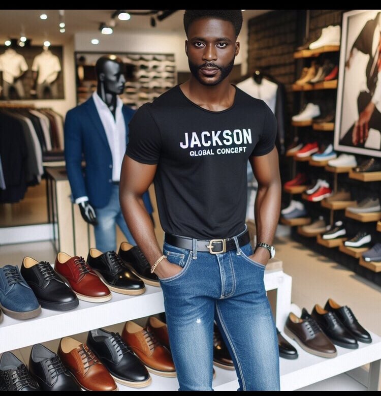 Step up your style game with our fashion-forward designer wears. Discover the latest trends at Jackson Global Concept. #FashionForward #DesignerWear #JacksonGlobalConcept' What do you think? 😄👕👖👞 wa.me/+2348065158505