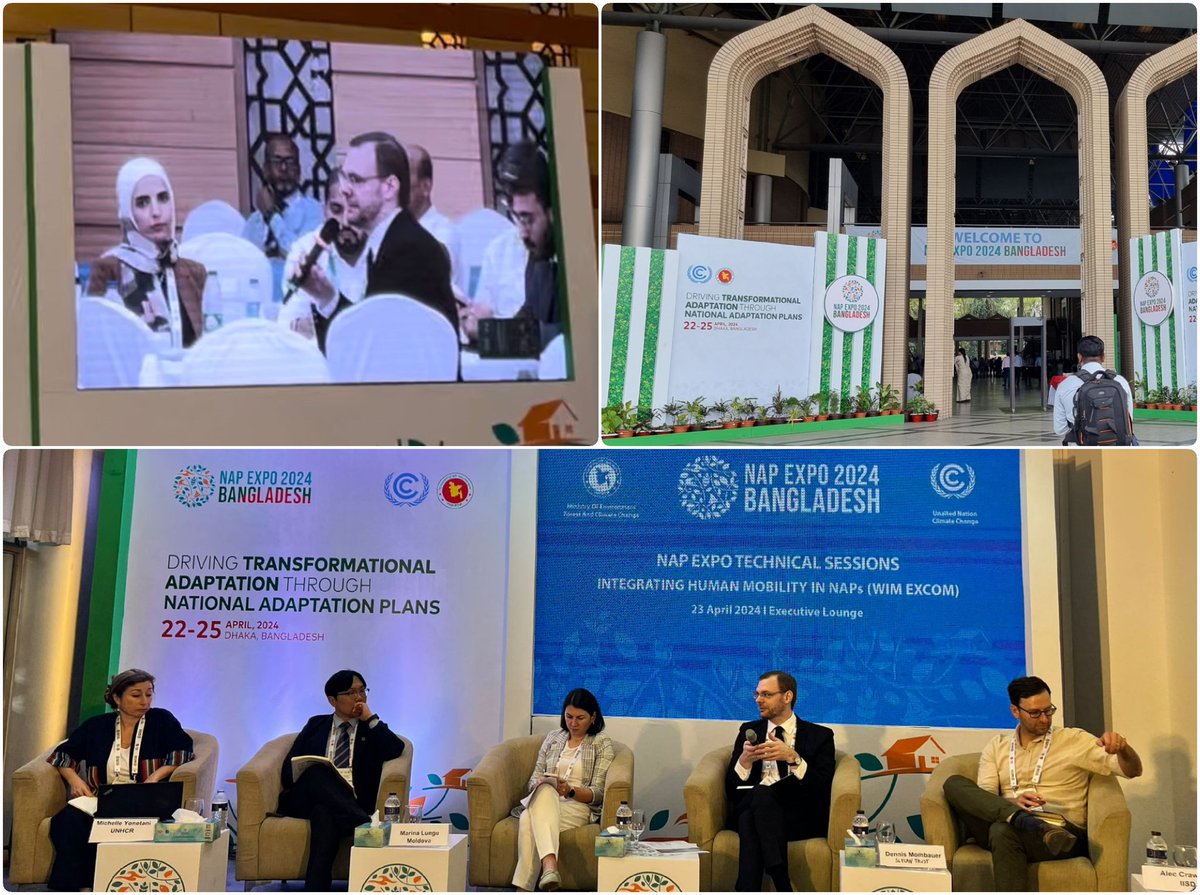 📣 It was a great experience to represent @SLYCANTrust at #NAPExpo2024 in #Bangladesh 🇧🇩 & share our work, incl on #humanmobility, #entrepreneurship, & #stakeholder engagement in National #Adaptation Plans! @NAP_Central @AdaptXChange @NAP_Network @Adapt_Alliance @IOM_MECC @UNCDF