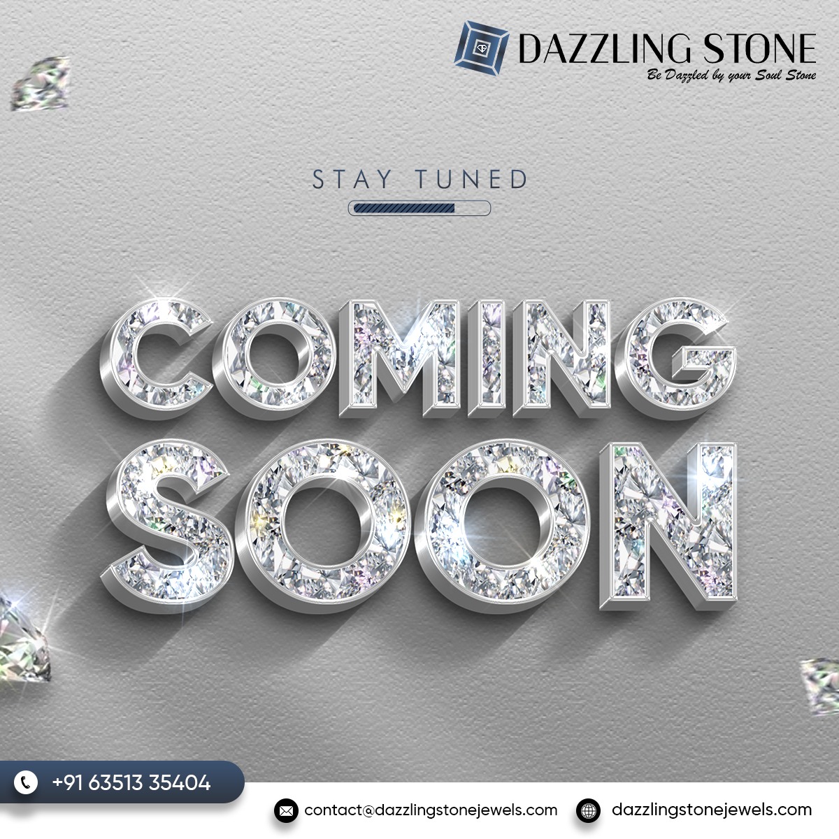Get ready to be dazzled! Something sparkly is coming soon... #comingsoon #newarrivals #diamondjewelry