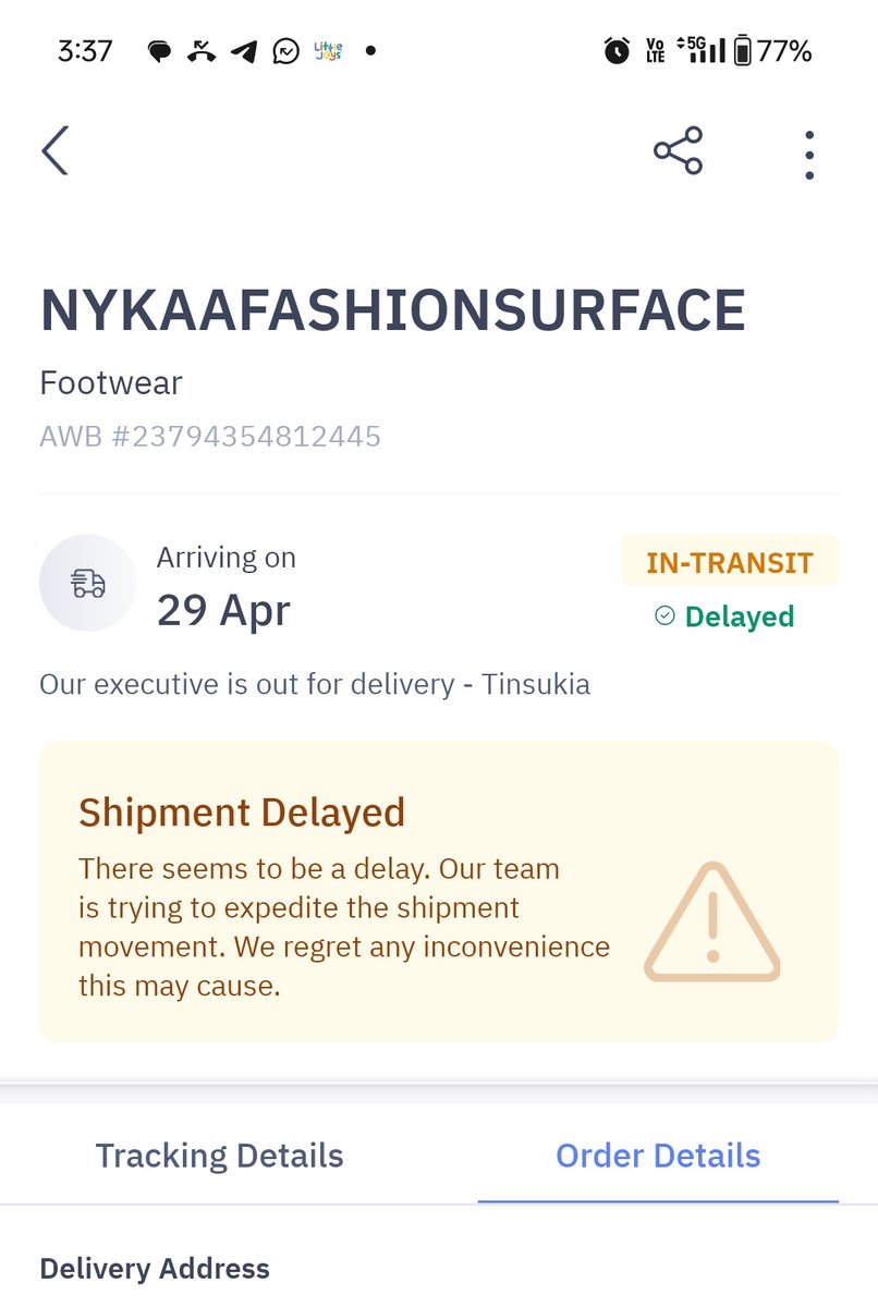 I hope I have tagged dehlivery and nykaa person correctly, apologies if I am wrong, but I am unable to understand why these two delivery is failing again and again. No responce from dehlivery person and company, and nykaa custermer executive was rude and and same with dehlivery