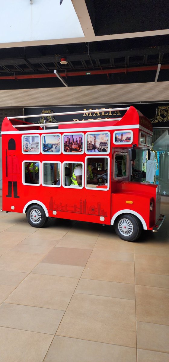 The wheels of the bus go round and round, ready to take you for a ride around the mall!

#LondonBus #BusRide #KidsRide #FunRide 
#TWFKaren #YouveArrived