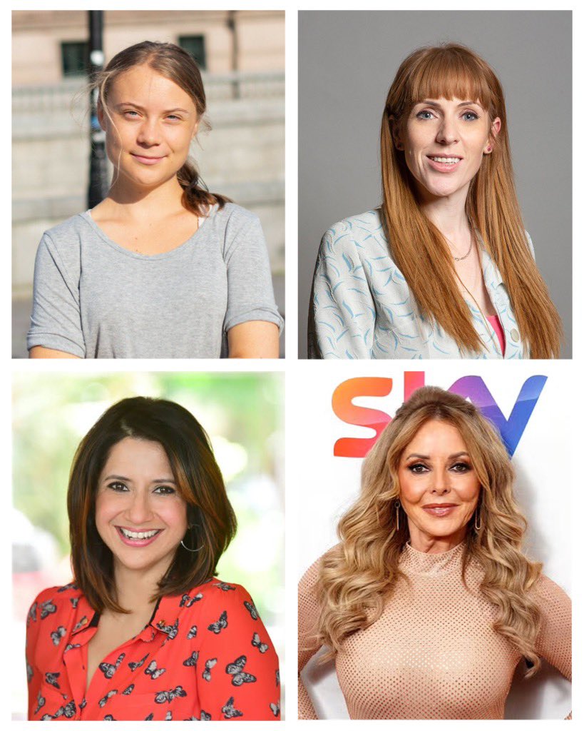 These women are responsible for melting more snowflakes than all the fossil fuels in the universe combined, fact. 

Good morning @lbc #gretathunberg #rayner #SangitaMyska #voders