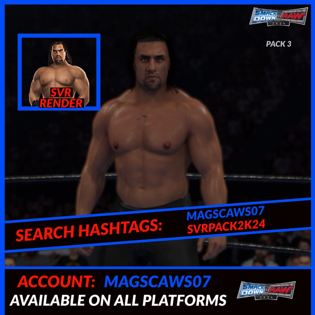 HASHTAG: #SVRPACK2K24
HASHTAG: #MAGSCAWS07
HASHTAG #GREATKHALI 

#wwe #wrestling #smackdown  #raw #wweraw  #nxt #aew #romanreigns #prowrestling #wrestlemania #wwenetwork #sethrollins #wweuniverse #wwesmackdown #wwenxt  #wwf #sashabanks #johncena #WWE2K24