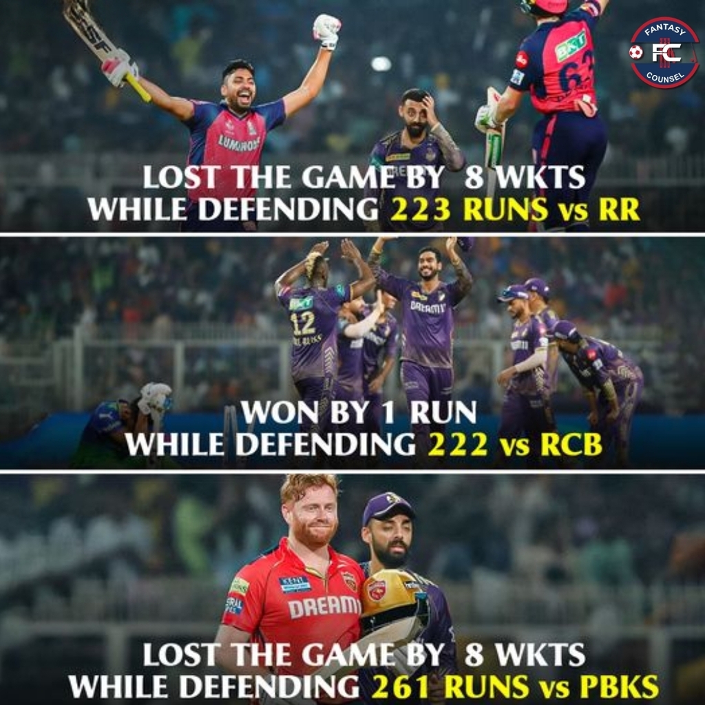 Three games, three tough outings for the Kolkata Knight Riders bowlers. 🥲
.
.
.
.
.
.
.
#Cricket #CricketUpdates #IPL2024 #KKRvPBKS #JonnyBairstow #KKRvRCB #KKRvRR #fantasycounsel instagr.am/p/C6Qt_kItwzV/