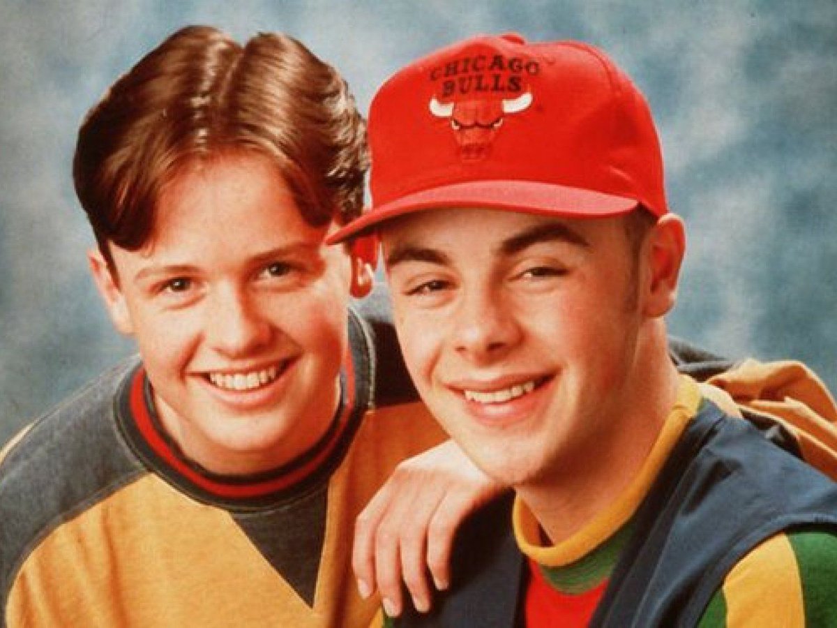 Ant & Dec met as child actors on CBBC's drama Byker Grove, before performing as duo PJ & Duncan, the names of their characters from the series.

#90s #nostalgia #talk2thehand #watch90s