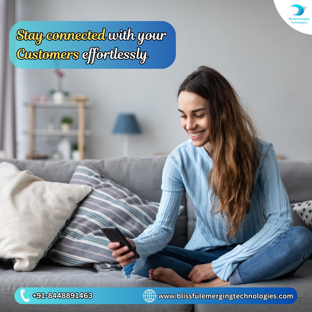 Stay connected with your customers effortlessly. 

#SMSRevolution #ConnectWithUs #retailstore #mall #shop #shopkeeper #SMSServiceProvider #TextMessaging #voip #voipservice #BulkSMS #blissful #blissfulemergingtechnologies #smsbusiness #business #offer #bulksms #grow #growth #otp