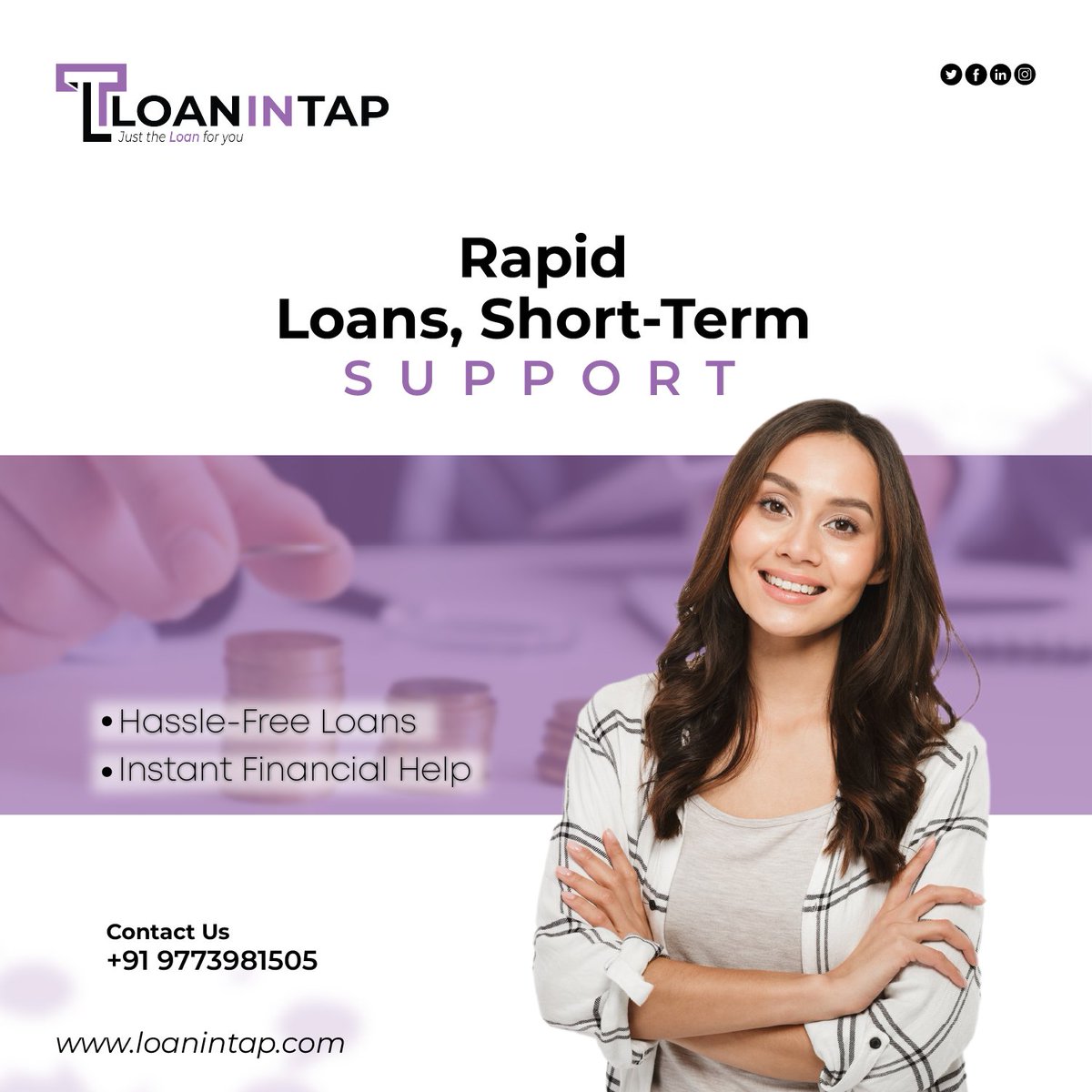 Our streamlined process ensures quick access to funds when time is of the essence. 

#shorttermloans #instantloan #loan #loanprovider #loanservices #emiloan #business #money #finance #shorttermbusiness #buinessloan #instantbusinesloan #onlineloan #onlinebusinessloan #loanservice