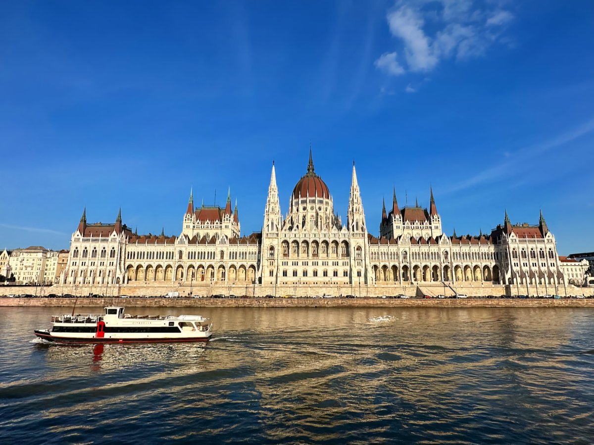 12. The Hungarian Parliament Building in Budapest Completed in 1904, is a splendid example of Neo-Gothic architecture, showcasing Hungary's rich history and culture.