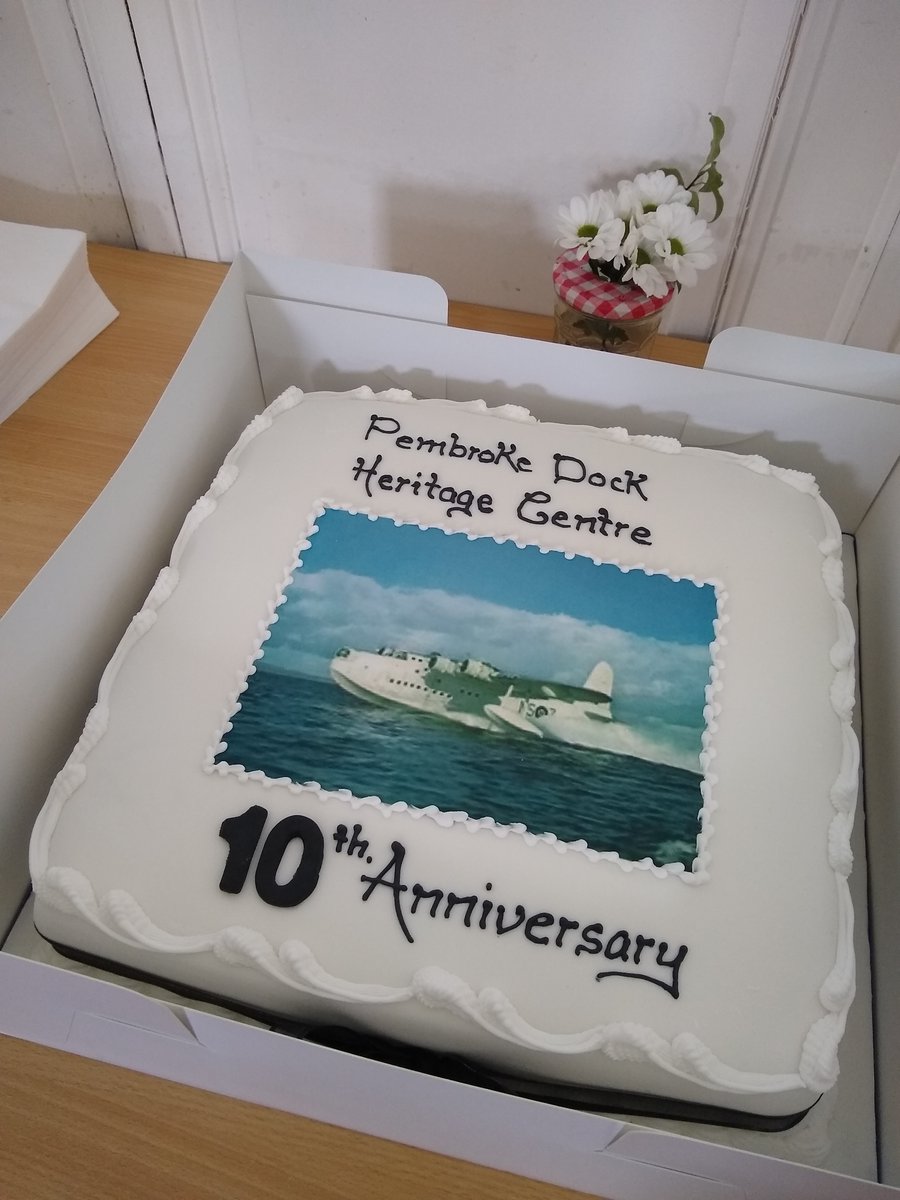 Is it #cake? Yes! Happy anniversary to everyone who is, and has been, involved with the Heritage Centre, in it's many form, over many years. If you fancy a slice, join us for 12:45. Huge thanks to local bakers Dec 'O' Cake for preparing the cake! #freeentry #museums