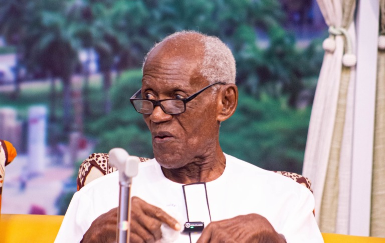 Joachim 'Joe' Lartey, the legendary Ghanaian broadcaster, has died. He was 96. First president of Sports Writers Association of Ghana, among many other firsts. One of the few times we can say Ghana celebrated its hero properly before he left. 'Over to you.'