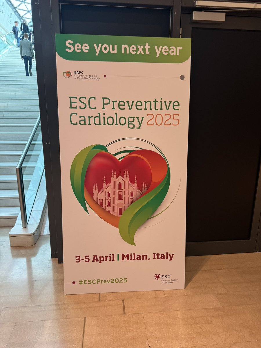 Such a wonderful #ESCPrev2024 Thank you for your hospitality and sharing the beautiful city of Athens with us. Our love for #CVPrev is clearly a global movement that will be leading cardiology forward. Now looking forward to #ESCPrev2025 in Milan!