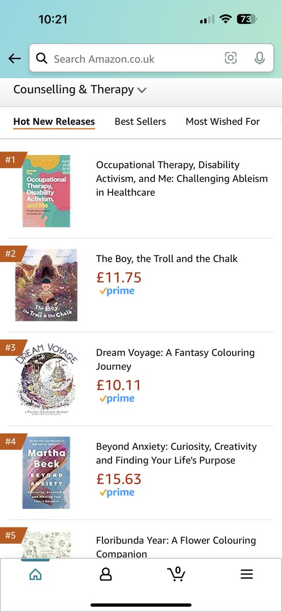 Number 1 in hot new releases🥹