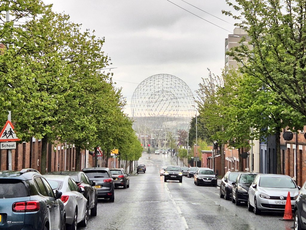 Sometimes you catch a glimpse of RISE* across Belfast and realise what an audacious piece of public sculpture it really is. (* other names are available)