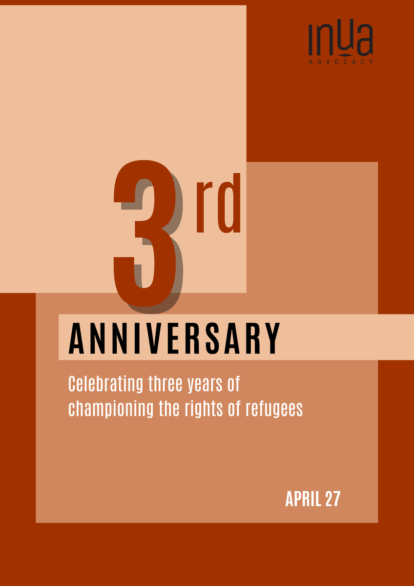 Today, we celebrate our third anniversary. It's a momentous occasion that fills us with gratitude towards our partners, funders, and the resilient refugee community. Here's to continued collaboration, progress, and making a positive impact together. #refugeerights #refugees