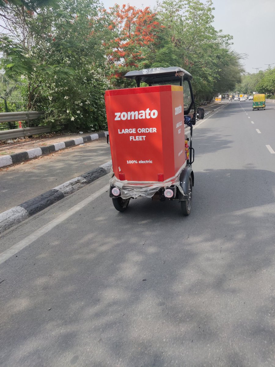 Every step matters because small steps today would make a big difference tomorrow.

Together we can make our cities breathable 🫁 @zomato
@deepigoyal 👍

#SustainableDevelopment #carbonfootprints #reduce #recycle #reuse #mycitymyresponsibility #commercialEV