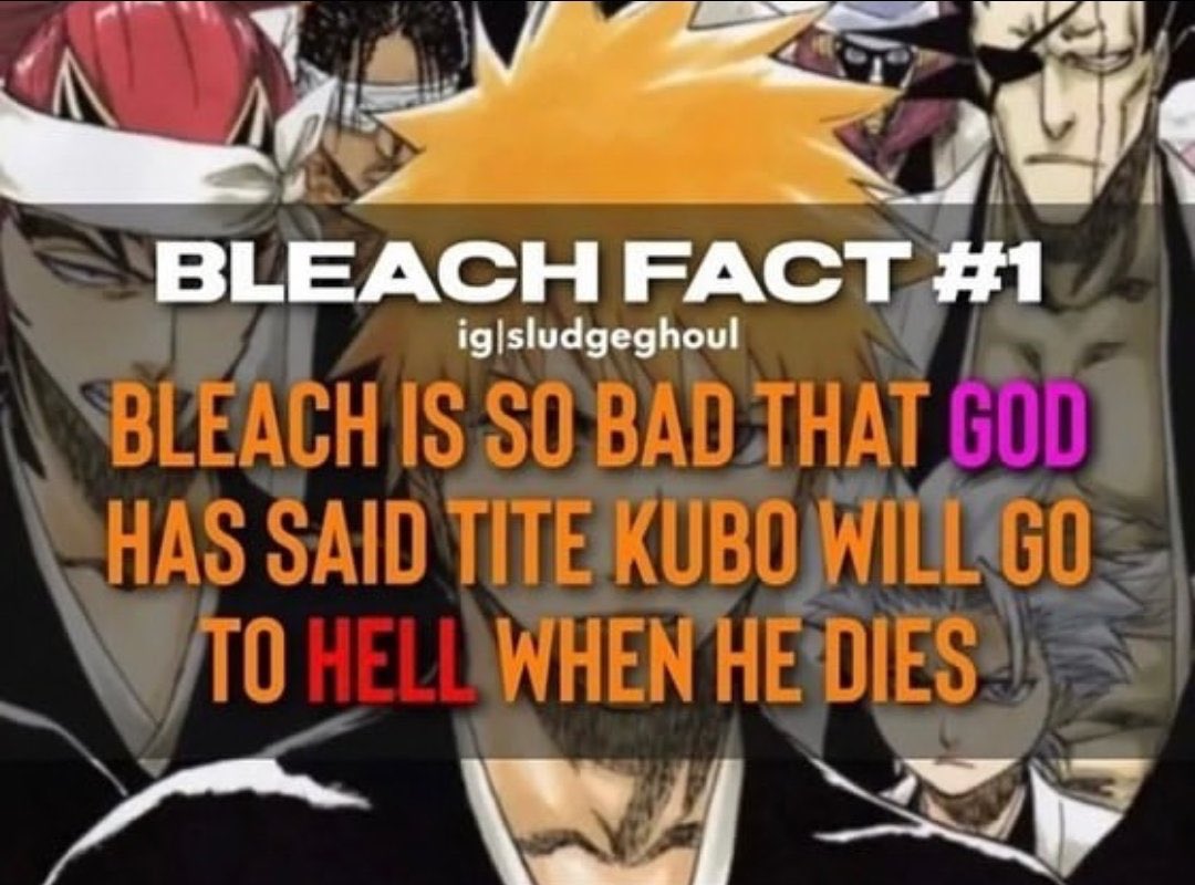 J’expose Bleach comme étant un manga frauduleux ne méritant pas sa réputation et sa considération !