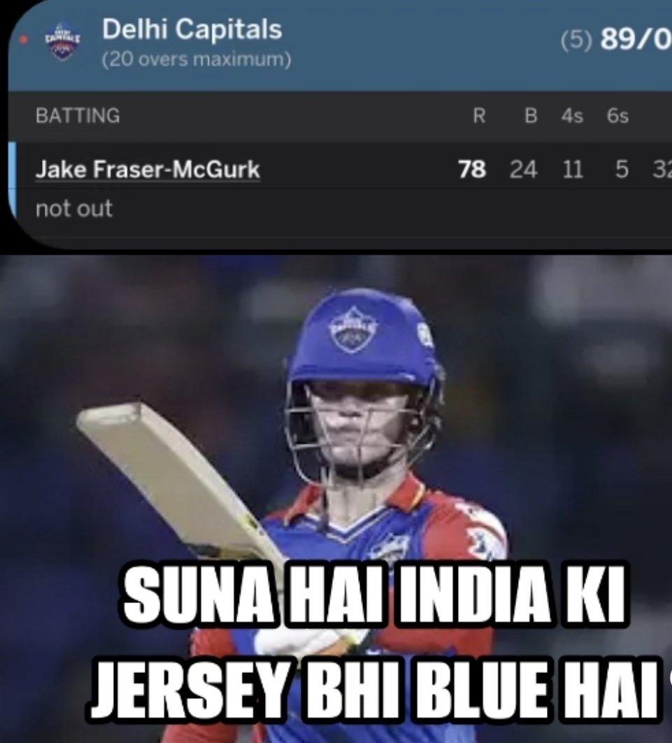 REMEMBER THE NAME🔥 #DCvsMI #JakeFraserMcgurk #IPL2024