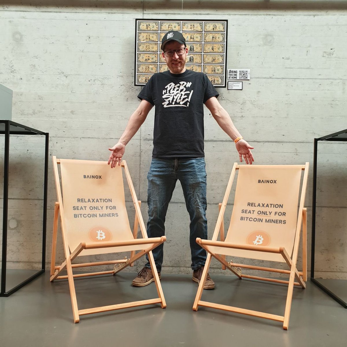 There are special chairs for those who secure the #Bitcoin network. 

Please have seat, Kings 🤴🫡

<a href="/Swissbitcoincon/">Swiss Bitcoin Conference</a> @bainox_mining
