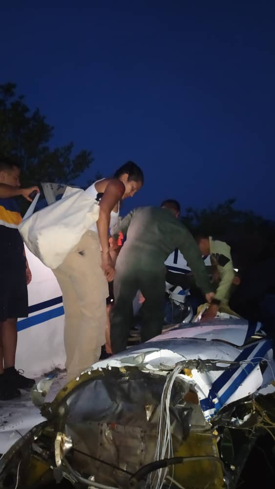 En el accidente aéreo de ayer , falleció el dueño del hotel Baywatch de Morocoy