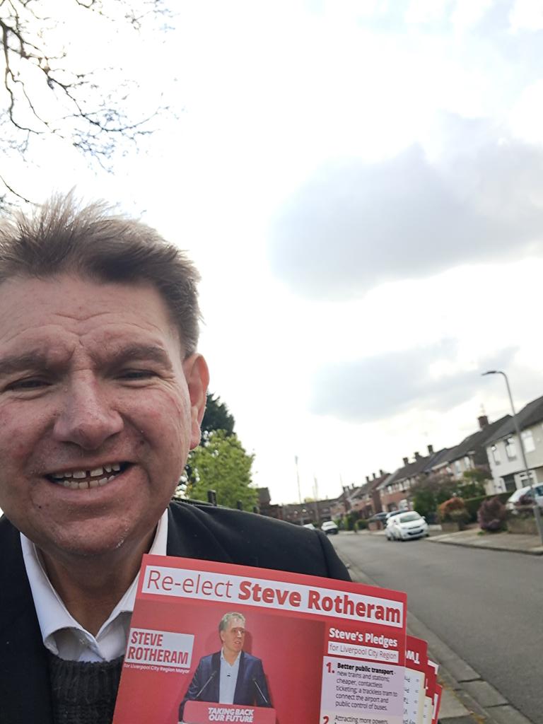 Continuing with the campaign for @MetroMayorSteve and @emilyspurrell @WestDerbyCLP @IanByrneMP in West Derby Deysbrook Ward.