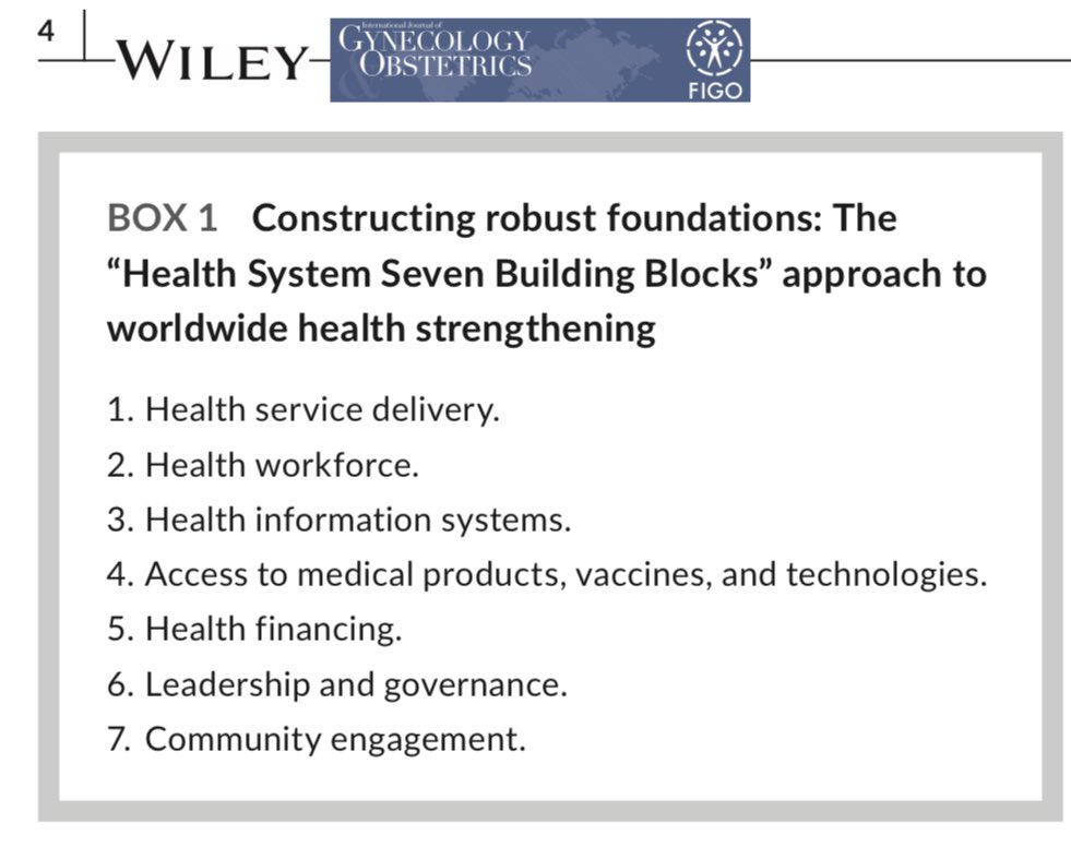 Exciting news Alert! 🥳👏🏻 Our latest paper on health system strengthening has hit the @FIGOHQ 🌎 

obgyn.onlinelibrary.wiley.com/doi/full/10.10…

Thanks to everyone in the committe for being part of this incredible team!