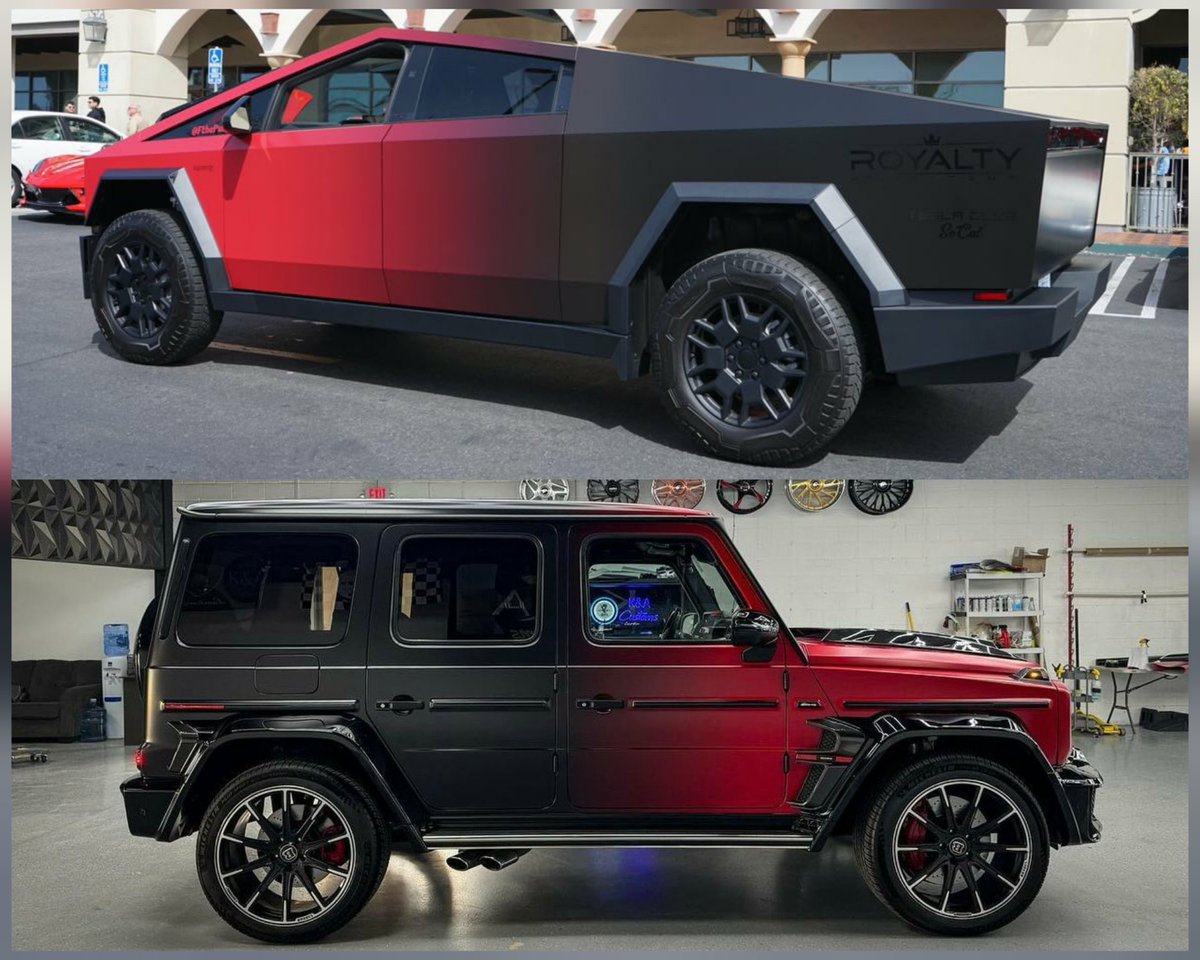 WHICH DO YOU WANT, TESLA CYBERTRUCK OR MERCEDES BRABUS!?