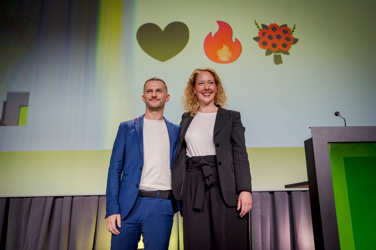 Wir gratulieren! <a href="/j_puehringer/">Judith Pühringer</a> &amp; <a href="/peterkraus/">Peter Kraus</a> wurden heute als Doppelspitze bestätigt. 💚🔥 77 Prozent der rund 350 Stimmberechtigten haben sich für das Duo an der Spitze ausgesprochen. #wienliebe #lvs88