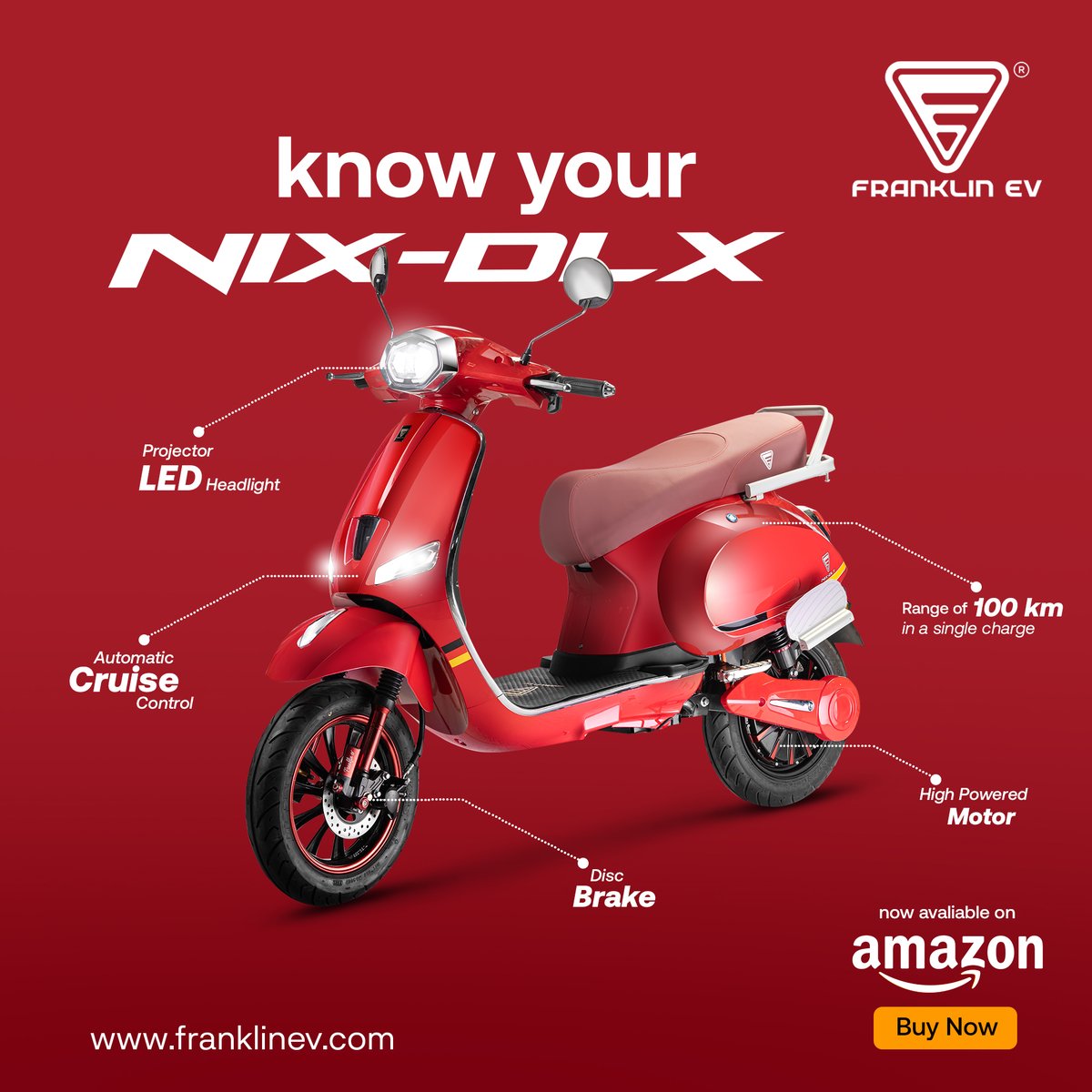 Join the movement, ride electric, and be the change! ⚡🌟 

Now Available on Amazon Get Exciting Offers 

franklinev #CleanCommute #ScooterSavings #GoGreen #SustainableLiving #RideGreen #SaveGreen