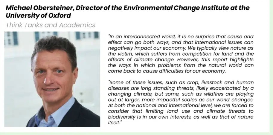 (A day later): The @GFI_green headline says, "Nature degradation could cause a 12% loss to UK GDP". One single person on Twitter (me) says, "But wait a minute, surely it's GDP that *causes* nature degradation?"