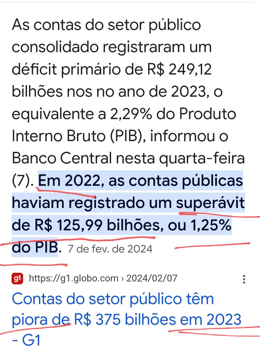 @menezes_barboza Há 2 anos, o mundo saía de uma Pandemia que afetou economia d TODOS os países, fora os efeitos da guerra Ucrânia e Rússia. Mas essa página pula né claro, pois o governo anterior entregou um superávit das contas públicas q o atual ainda não conseguiu.. sem guerra e sem Pandemia.