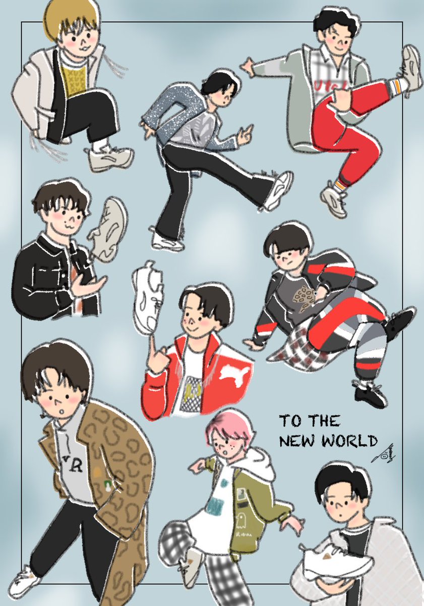 PUMA with Snow Man! TO THE NEW WORLD👟🌍 #PUMA #プーマ #SnowMan