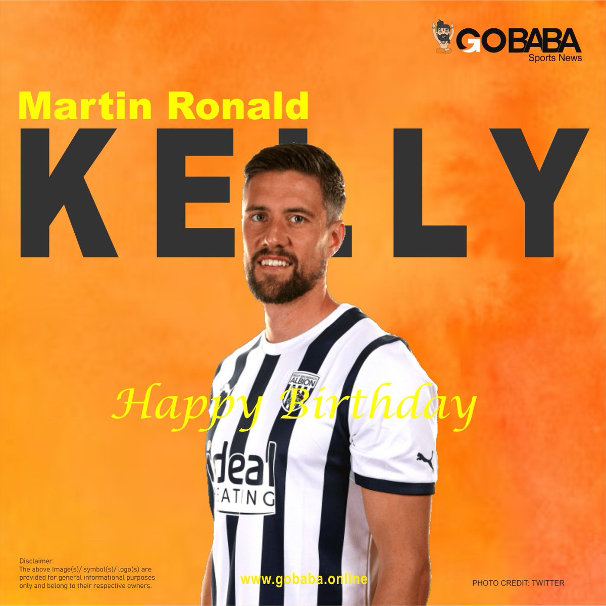 Gobaba wishes the legendary sports star a Happy Birthday to Martin Kelly #Football UK . . . . #MartinKelly #Sports #gobaba #Soccer #Futbol #FootballLife #SoccerGame #FootballMatch #FootballLove #FootballSeason #SoccerPlayer #FootballFans #SoccerLife #FootballFamily #SoccerSkills