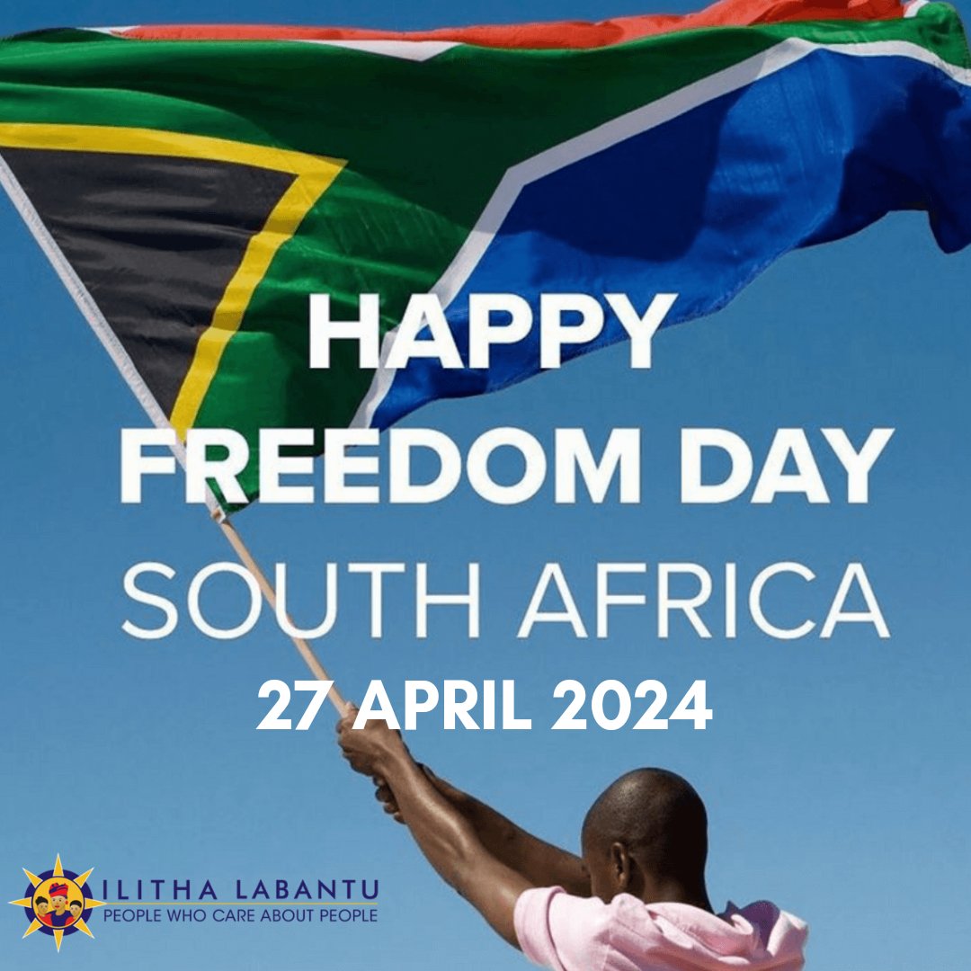 Wishing South Africans from all walks of life a Happy #FreedomDay2024. Lets take this time to reflect critically on our past as we journey into our future. The full realization of our freedom is only achieved if we all work together to make South Africa a better place for all.