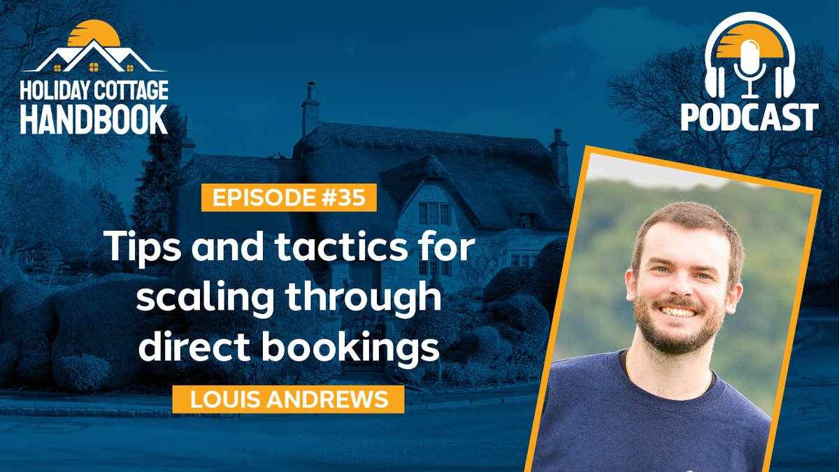 Louis Andrews from @TheOVONetwork discusses direct bookings, reviews, sustainability, and much more on the latest episode of the #HCHPodcast.

Listen on @ApplePodcasts: podcasts.apple.com/gb/podcast/hol…

#ShortTermRentals #VacationRentals #HolidayLets #PropertyManagement
